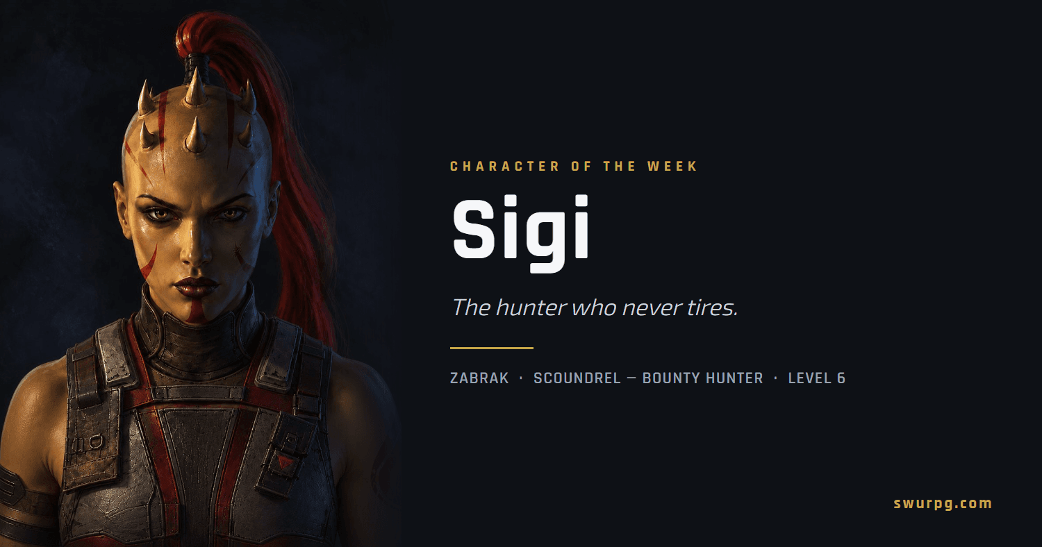 Cover image for Character of the Week: Sigi, the Hunter Who Never Tires