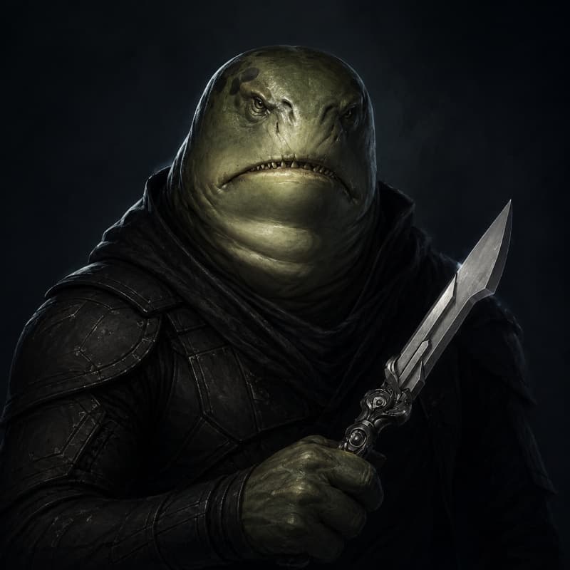 The blade — an assassin and his vibrosword