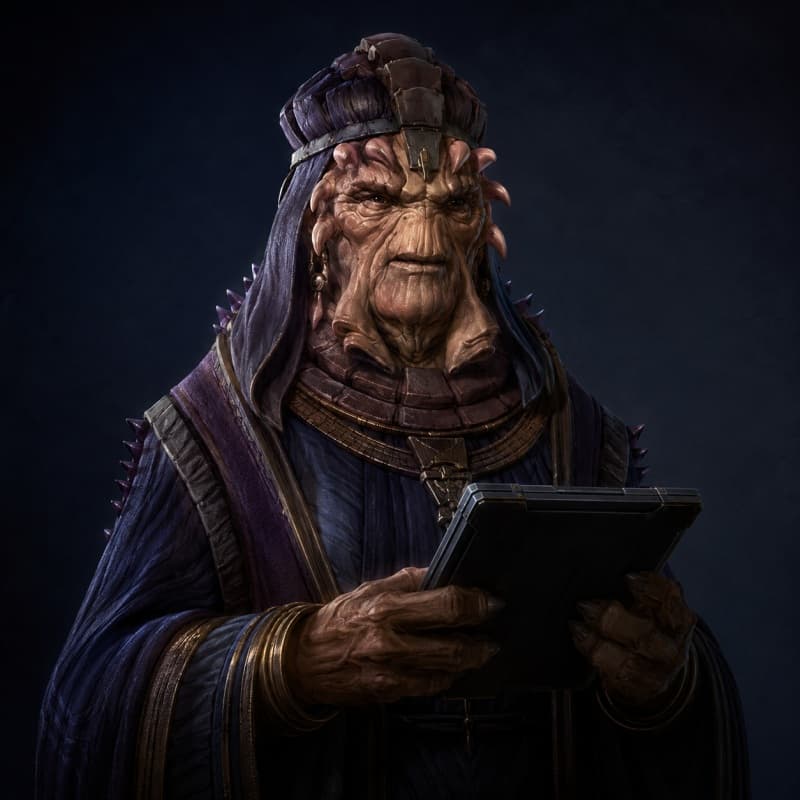 The elder — a Nikto who deals in more than violence