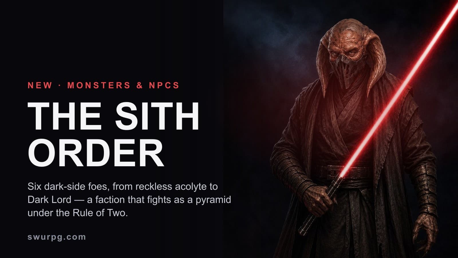 Cover image for The Sith Order Comes to SWURPG