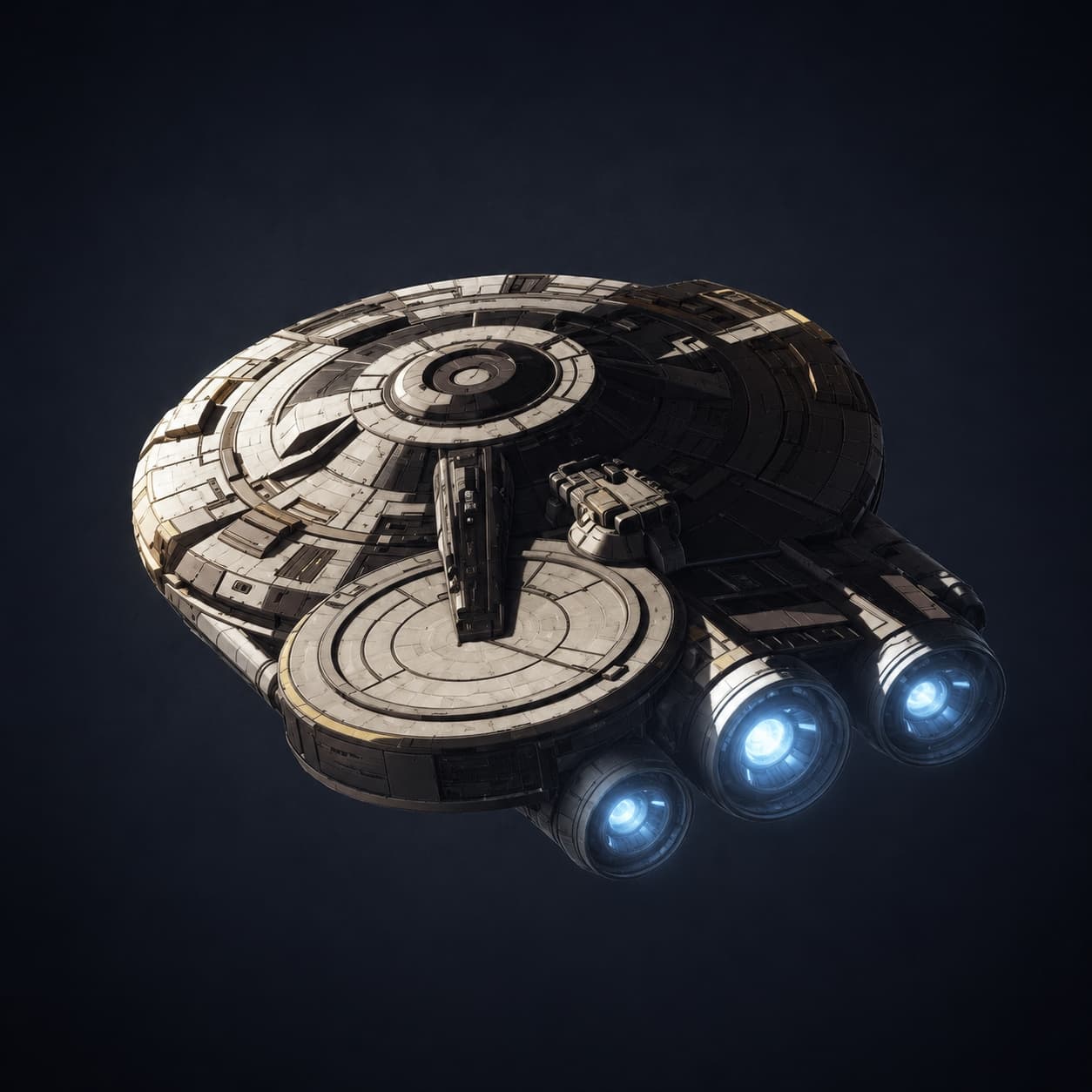 The YT-model freighter he and his droid run