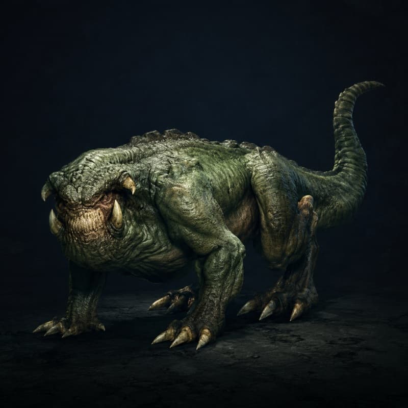 Boma — Beast stat-block portrait for the Star Wars Universe RPG, Threat Rating 2