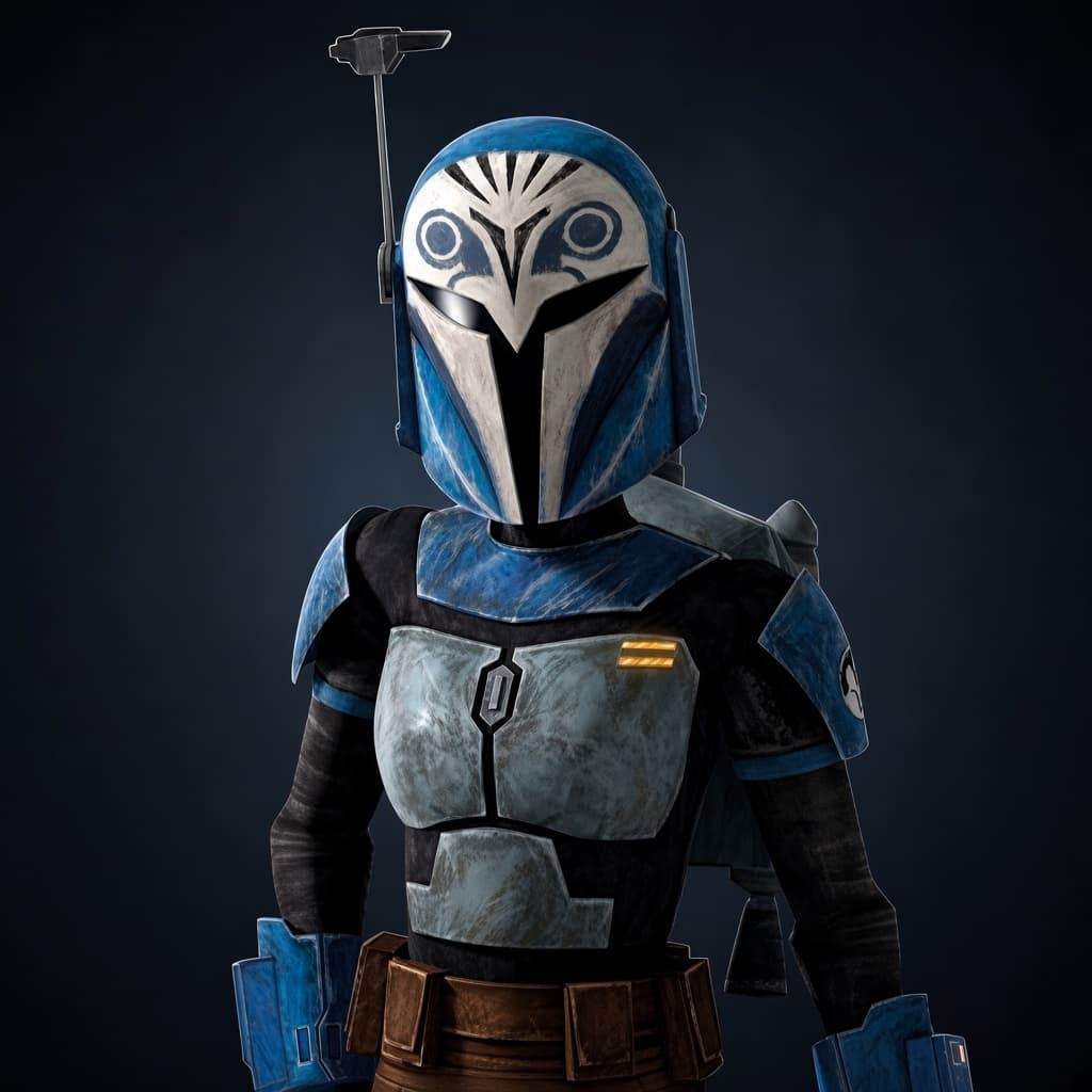 Nite Owl — Humanoid stat-block portrait for the Star Wars Universe RPG, Threat Rating 5