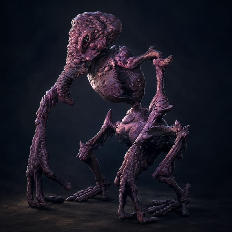 Molator — Beast stat-block portrait for the Star Wars Universe RPG, Threat Rating 4
