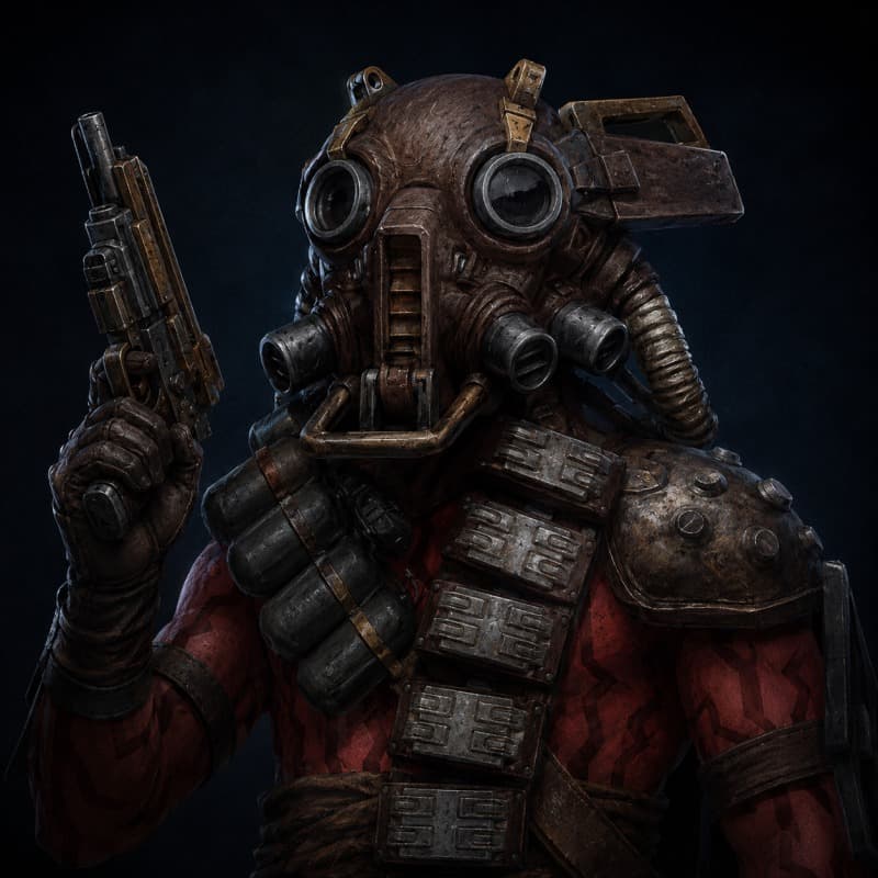 Nihil Strike – Skirmisher — Humanoid (Nihil) stat-block portrait for the Star Wars Universe RPG, Threat Rating 0.25