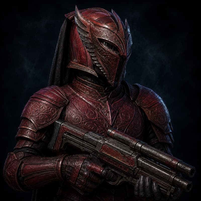 Nihil Tempest – Path Leader — Humanoid (Nihil) stat-block portrait for the Star Wars Universe RPG, Threat Rating 7