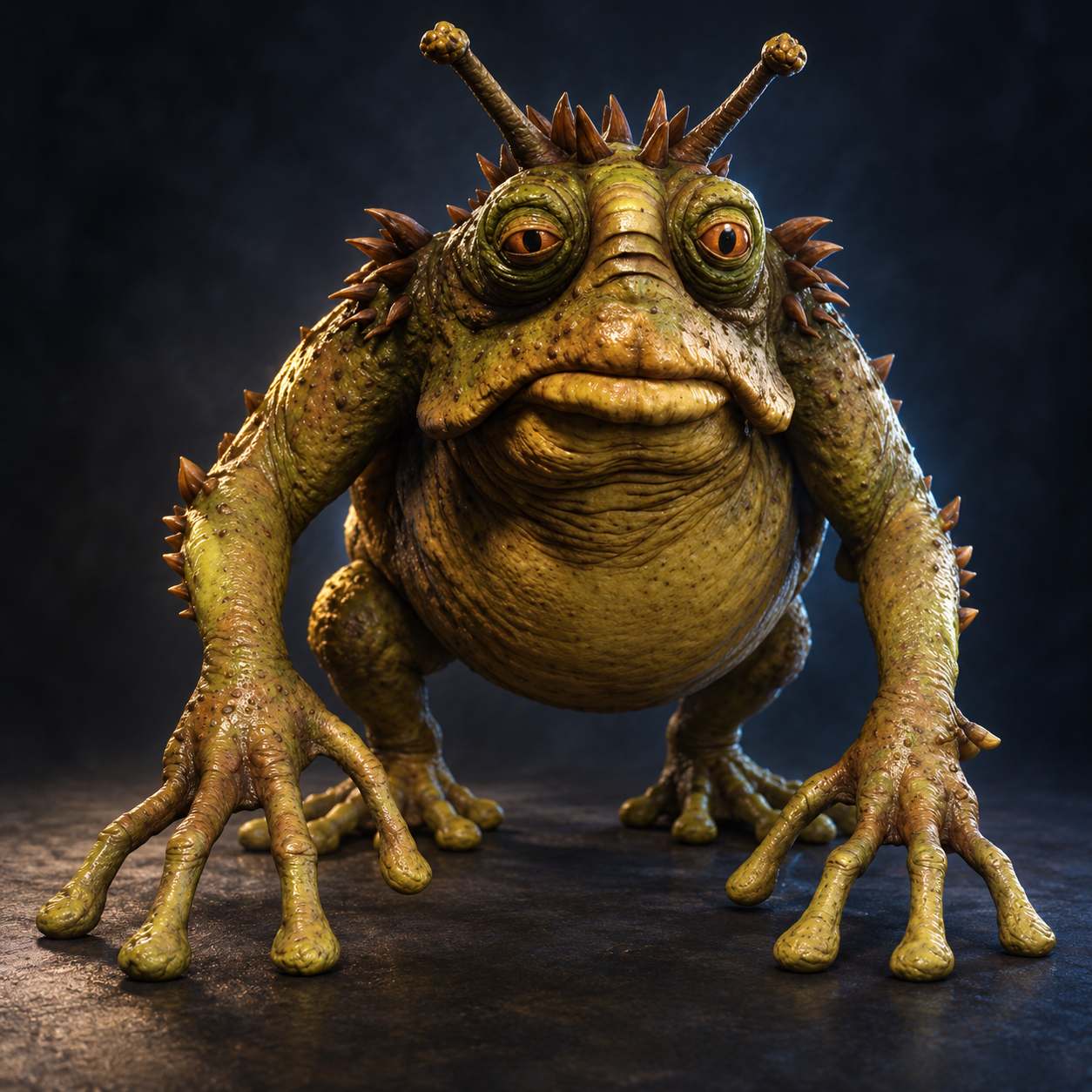 Worrt — Beast stat-block portrait for the Star Wars Universe RPG, Threat Rating 0.25