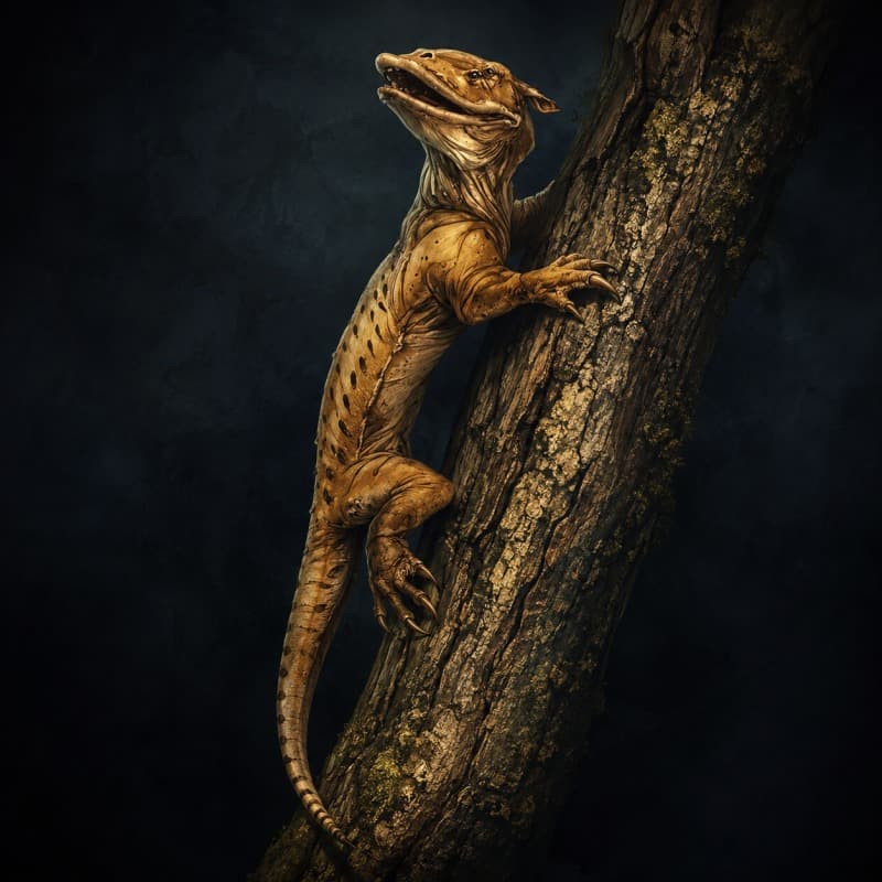 Ysalamiri — Beast stat-block portrait for the Star Wars Universe RPG, Threat Rating 0