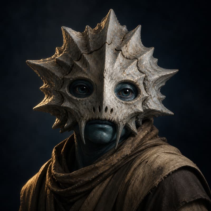 Aloxian — playable species portrait for the Star Wars Universe RPG
