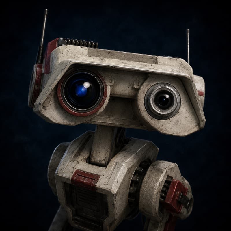 BD-Series Supporter Droid — playable species portrait for the Star Wars Universe RPG
