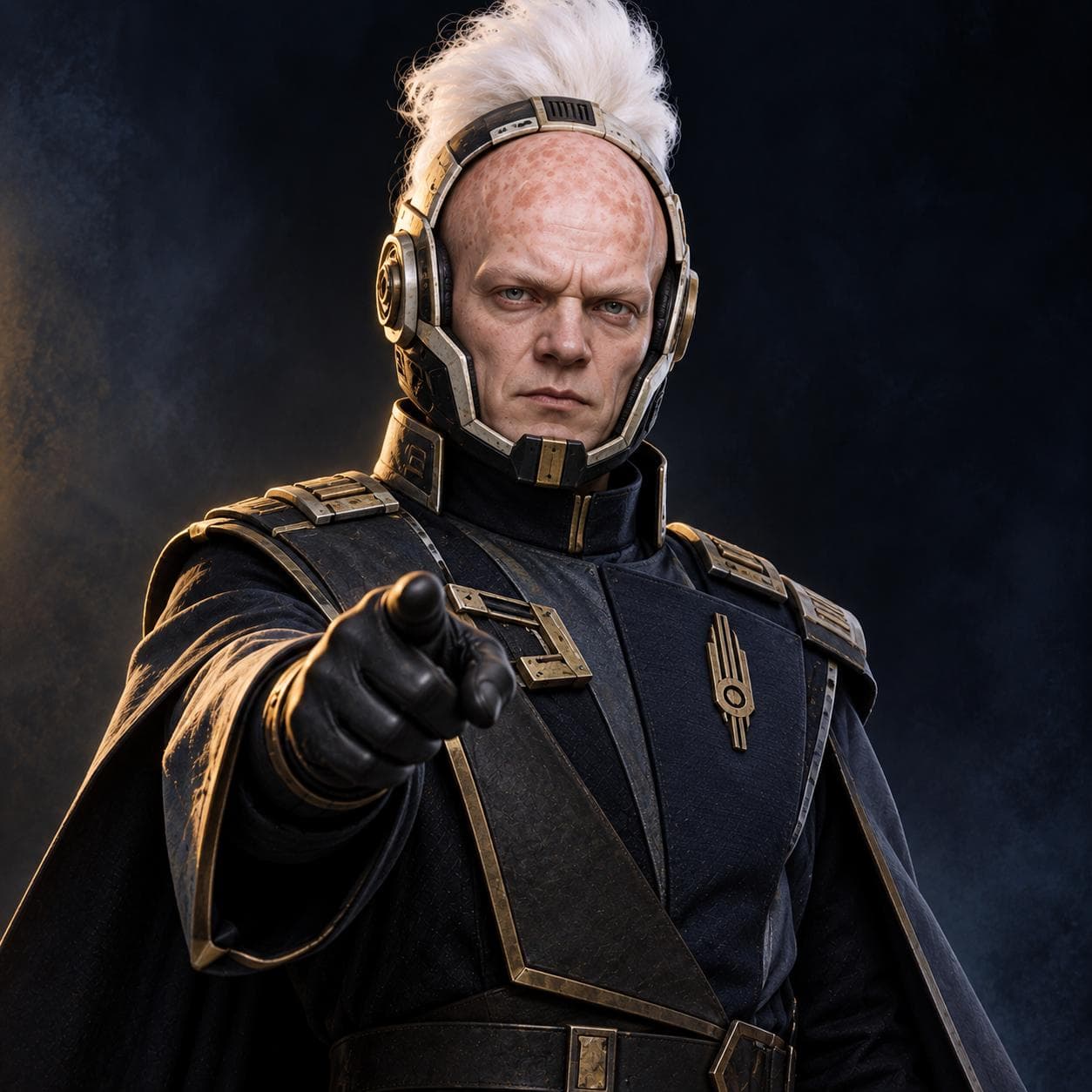 Black and gold: a Czerialan who found a career off-world