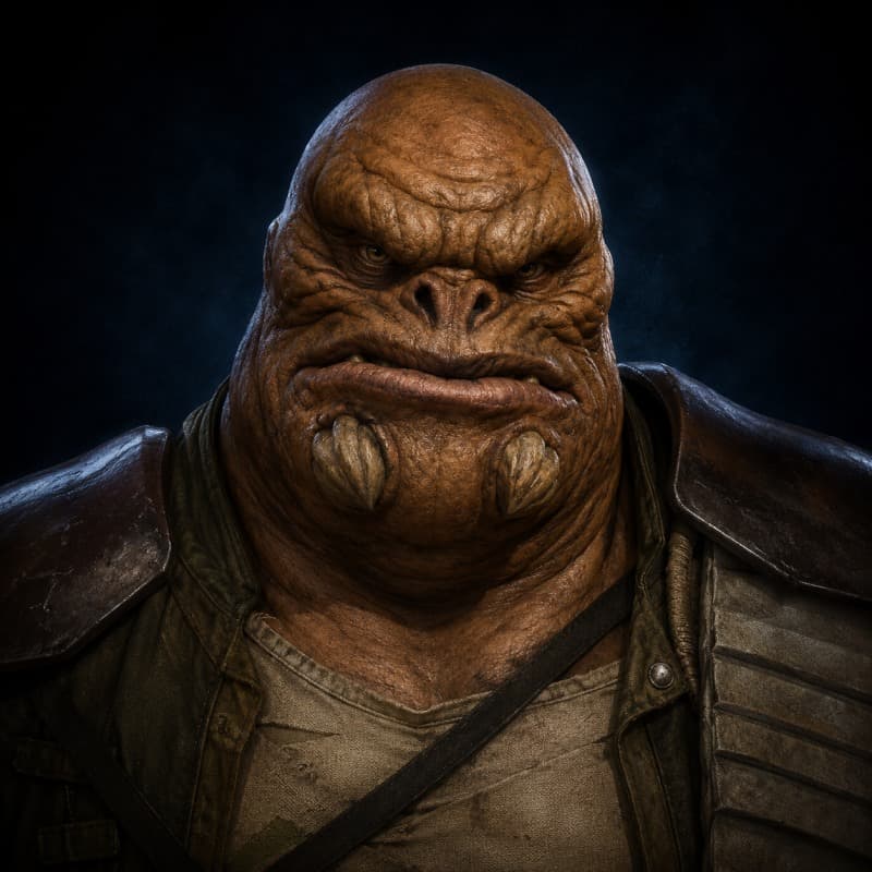 Dowutin — playable species portrait for the Star Wars Universe RPG