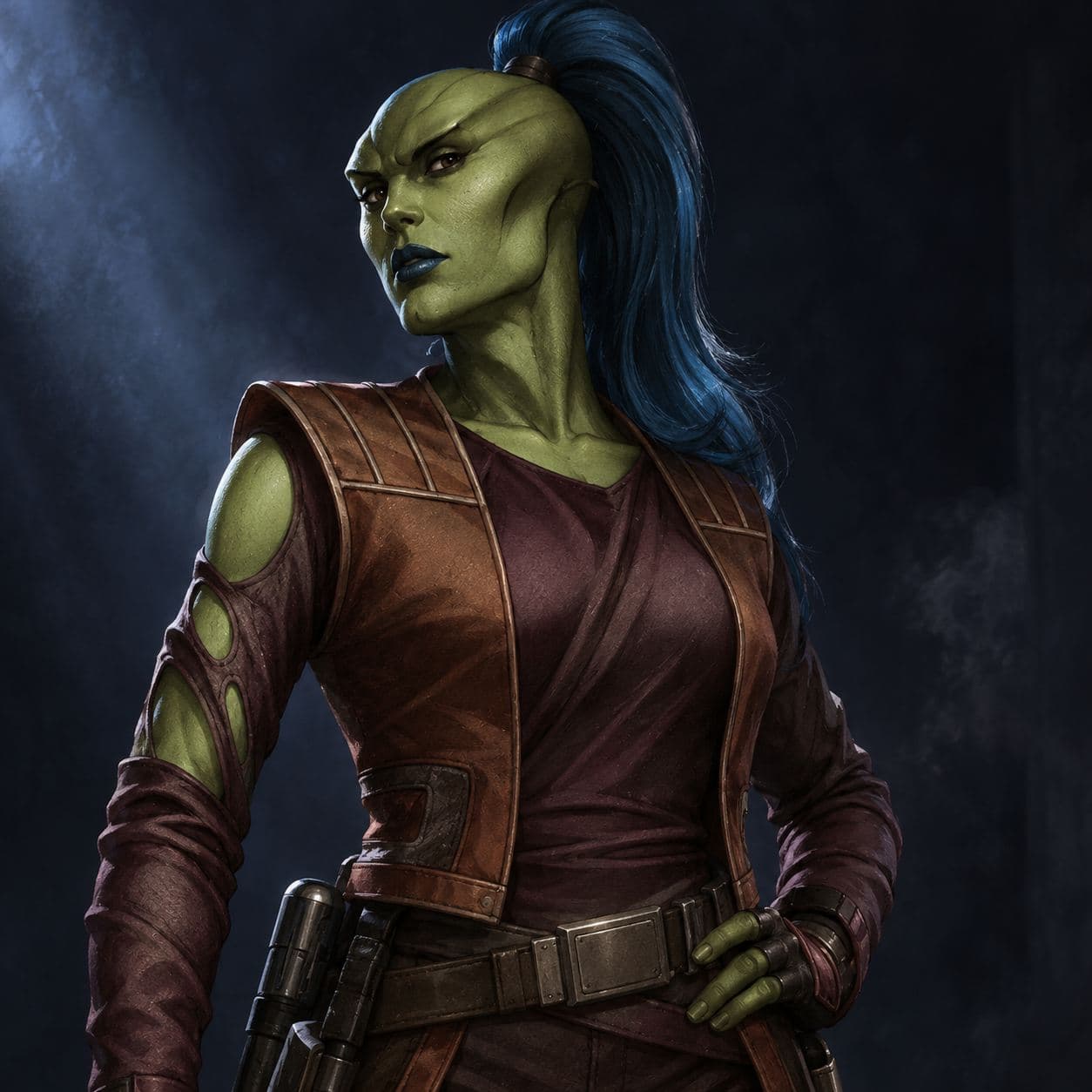 Falleen — playable species portrait for the Star Wars Universe RPG