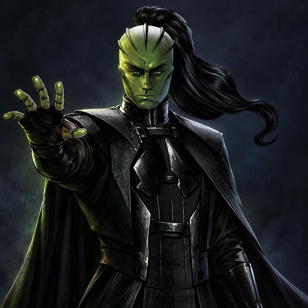A Falleen of the houses — the look Xizor made famous