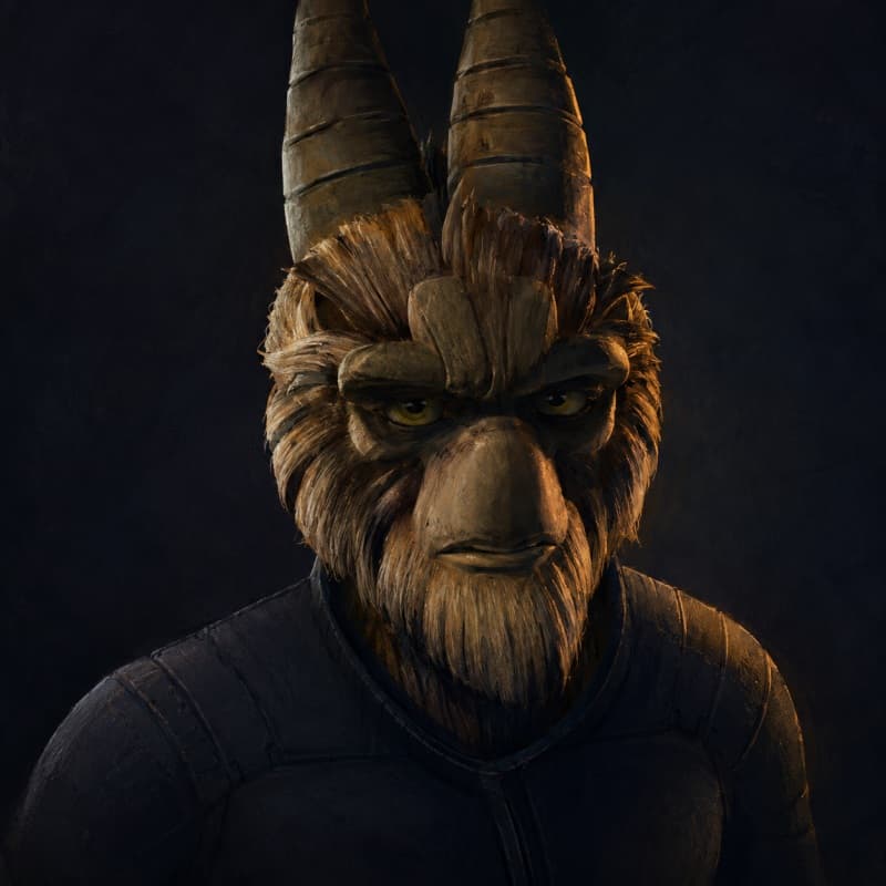 Gotal — playable species portrait for the Star Wars Universe RPG