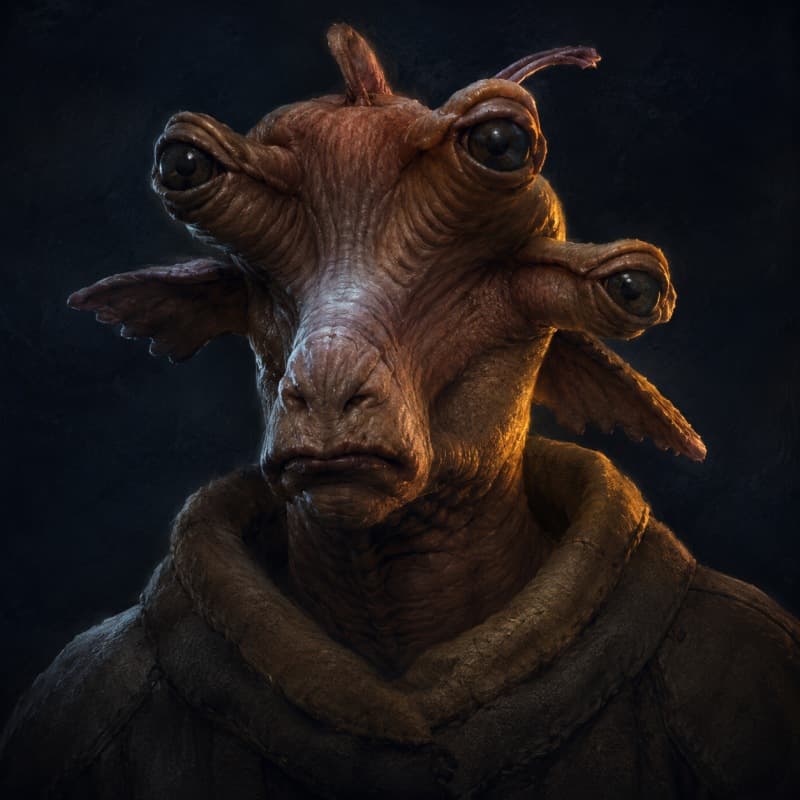 Gran — playable species portrait for the Star Wars Universe RPG