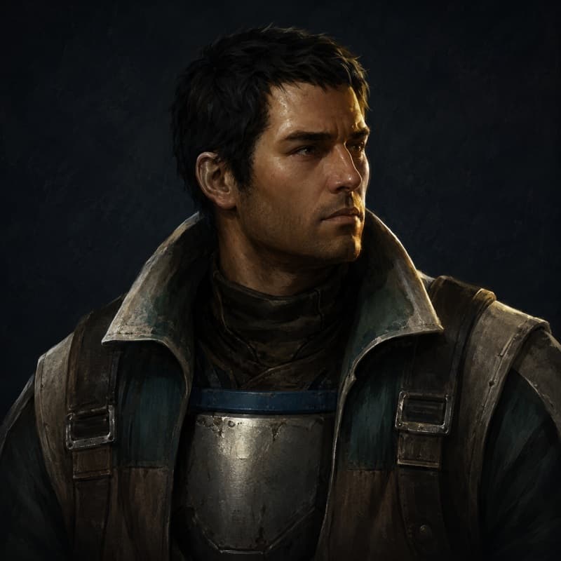 Human — playable species portrait for the Star Wars Universe RPG