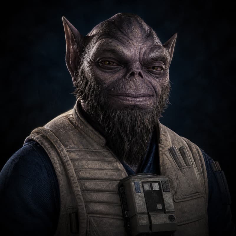Lasat — playable species portrait for the Star Wars Universe RPG