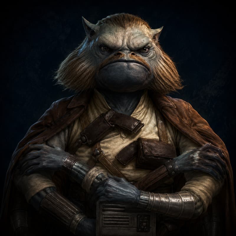 Latero — playable species portrait for the Star Wars Universe RPG