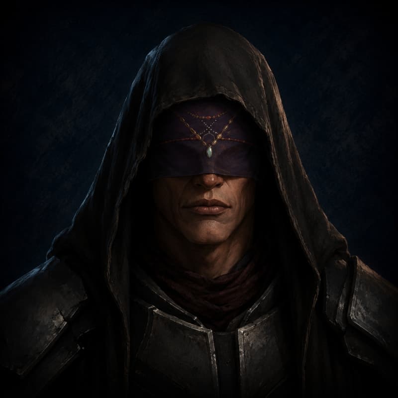 Miraluka — playable species portrait for the Star Wars Universe RPG