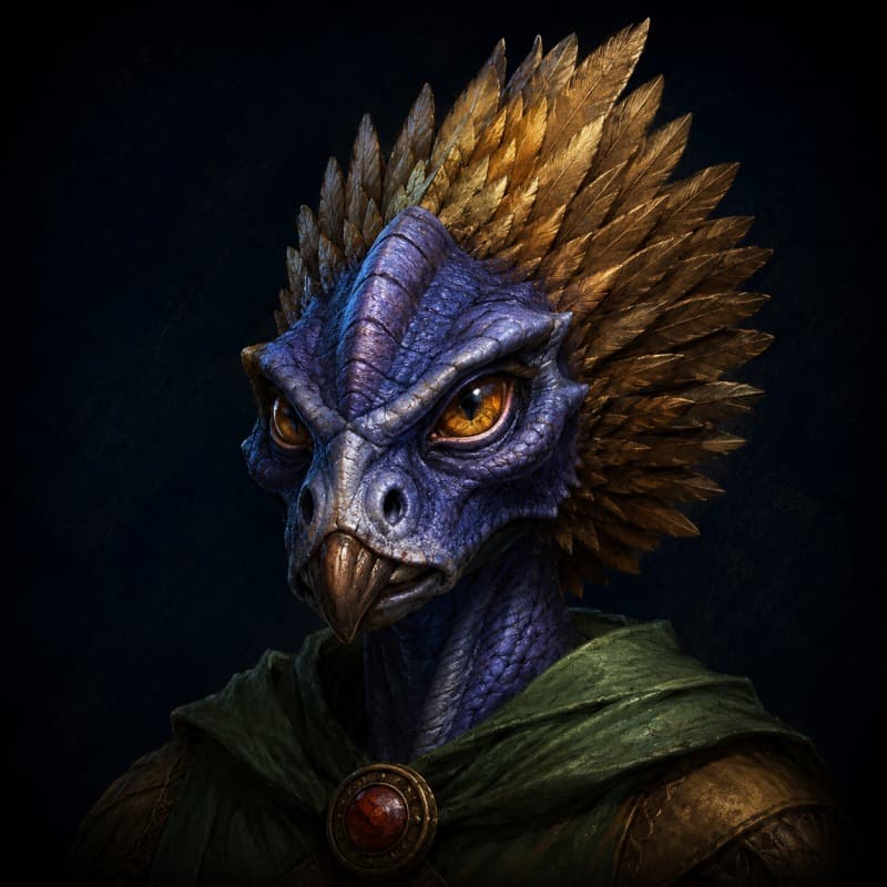 Mrlssi — playable species portrait for the Star Wars Universe RPG