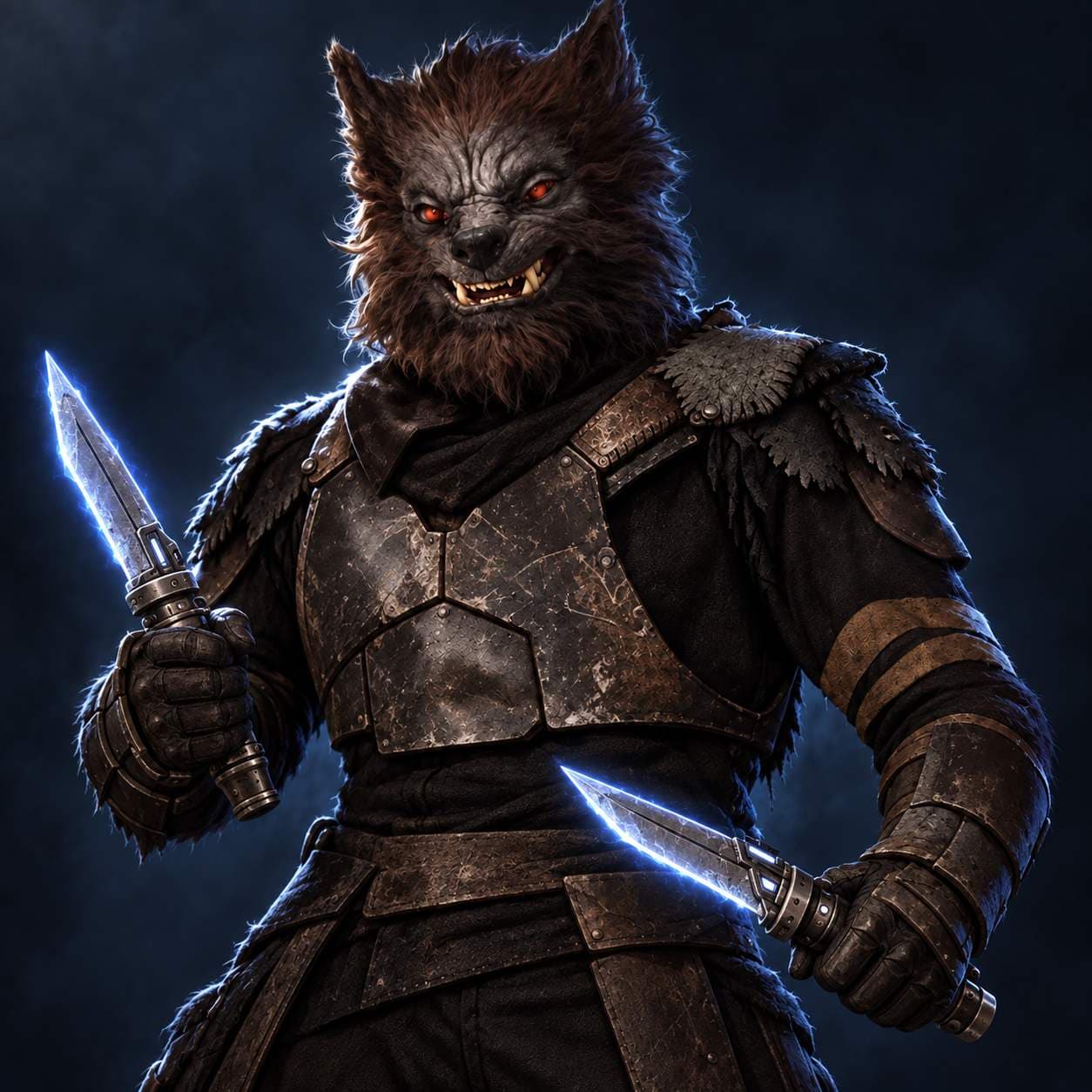 Shistavanen — playable species portrait for the Star Wars Universe RPG
