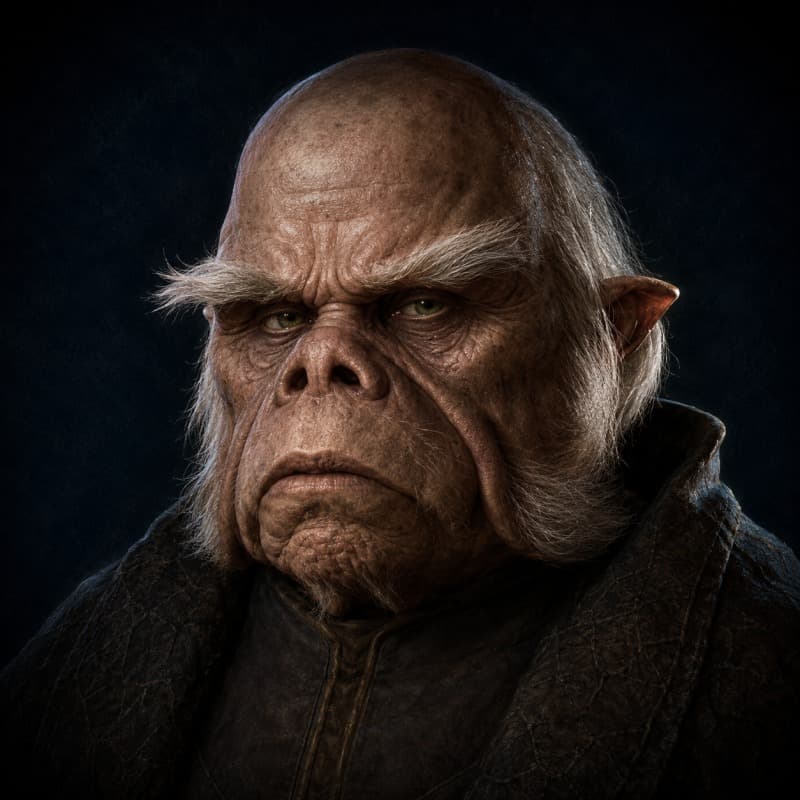 Ugnaught — playable species portrait for the Star Wars Universe RPG