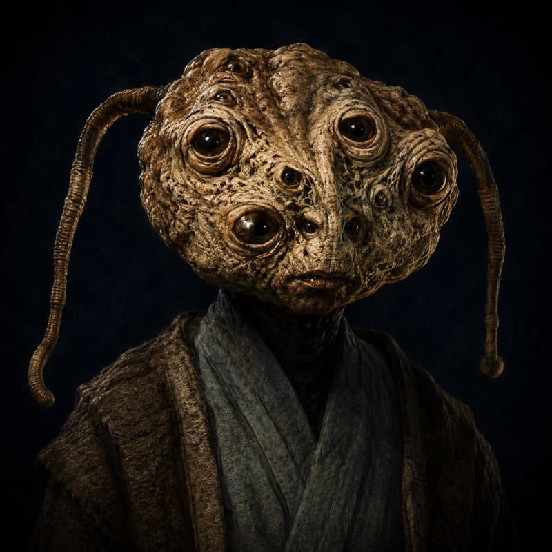 Vuvrian — playable species portrait for the Star Wars Universe RPG