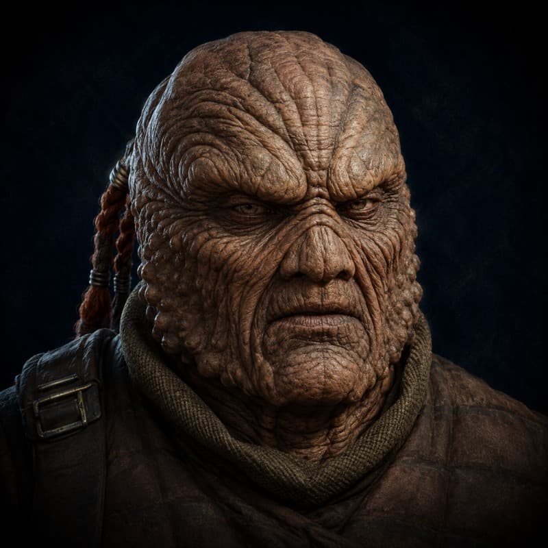 Weequay — playable species portrait for the Star Wars Universe RPG