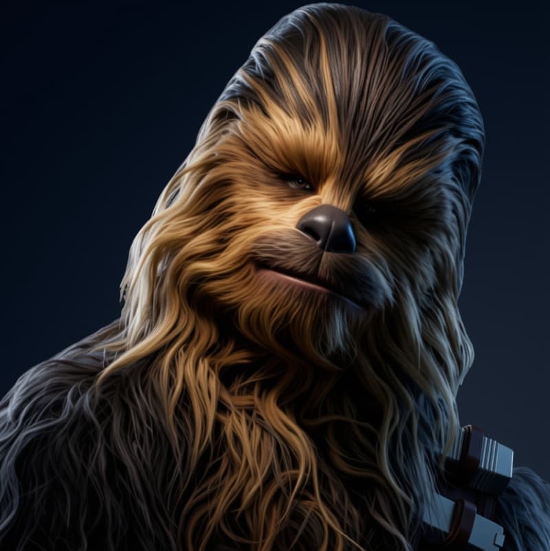 Wookiee — playable species portrait for the Star Wars Universe RPG