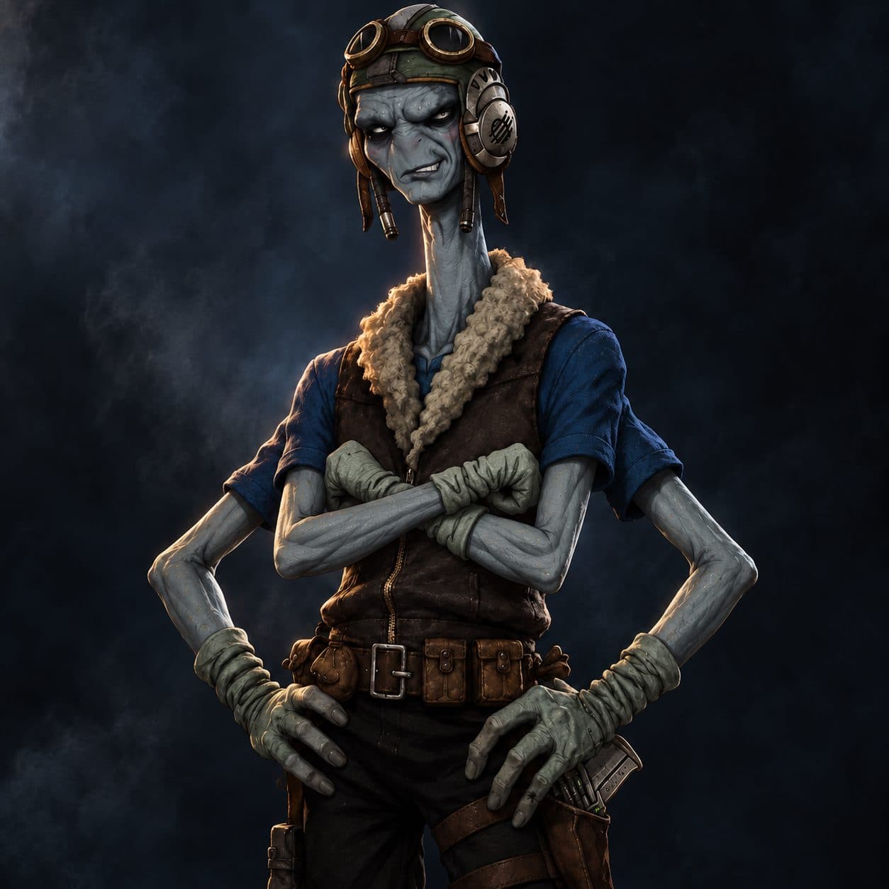 Xexto — playable species portrait for the Star Wars Universe RPG