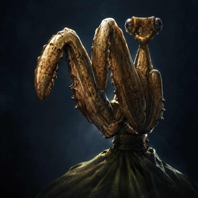 Yam'rii — playable species portrait for the Star Wars Universe RPG