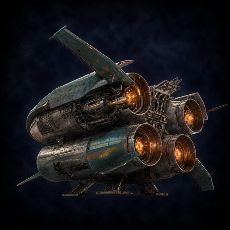 Quadrijet Transfer Spacetug ("Quadjumper")