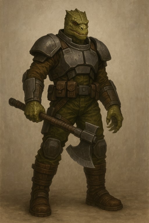 Sskarr - Trandoshan Soldier