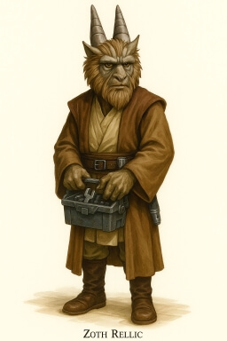 Zoth Rellic – Gotal Jedi Sentinel