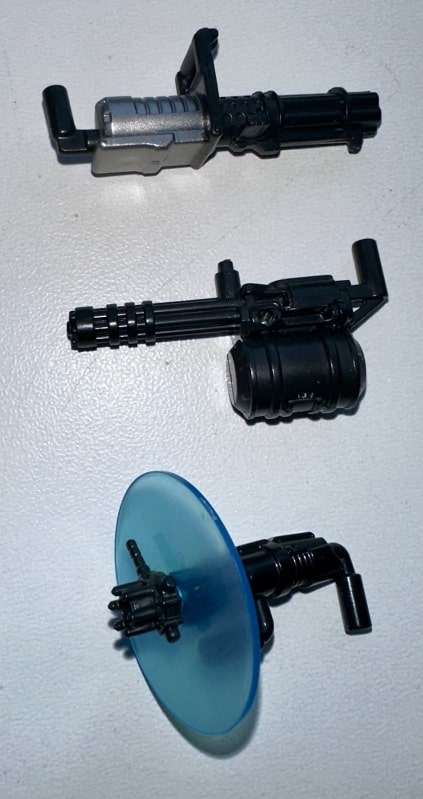 LEGO repeating blaster builds for sustained-fire weapons