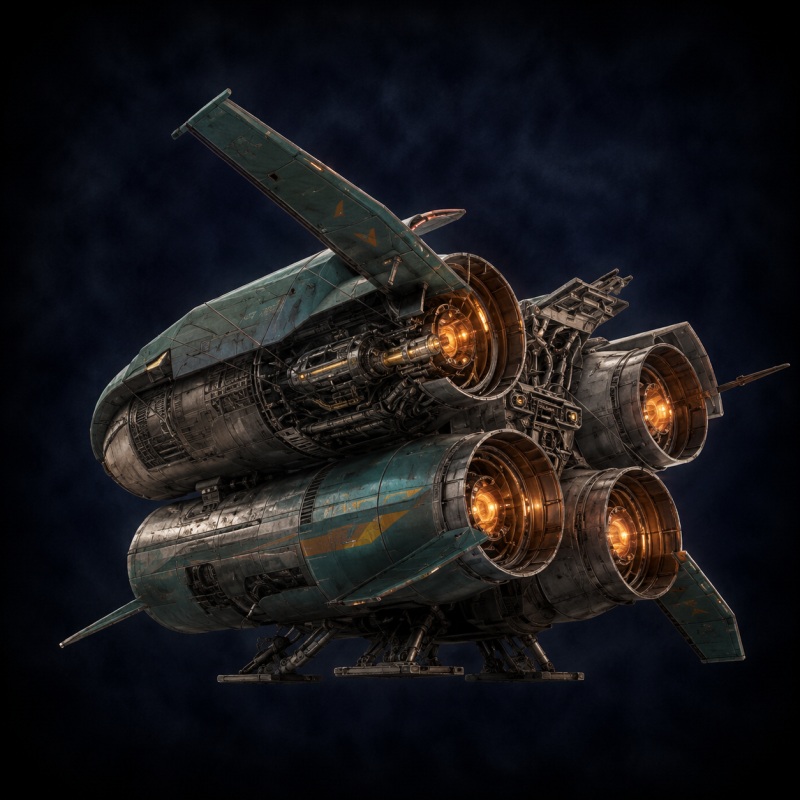 Quadrijet Transfer Spacetug ("Quadjumper")